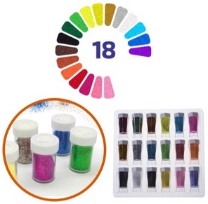 Purpurina de colores